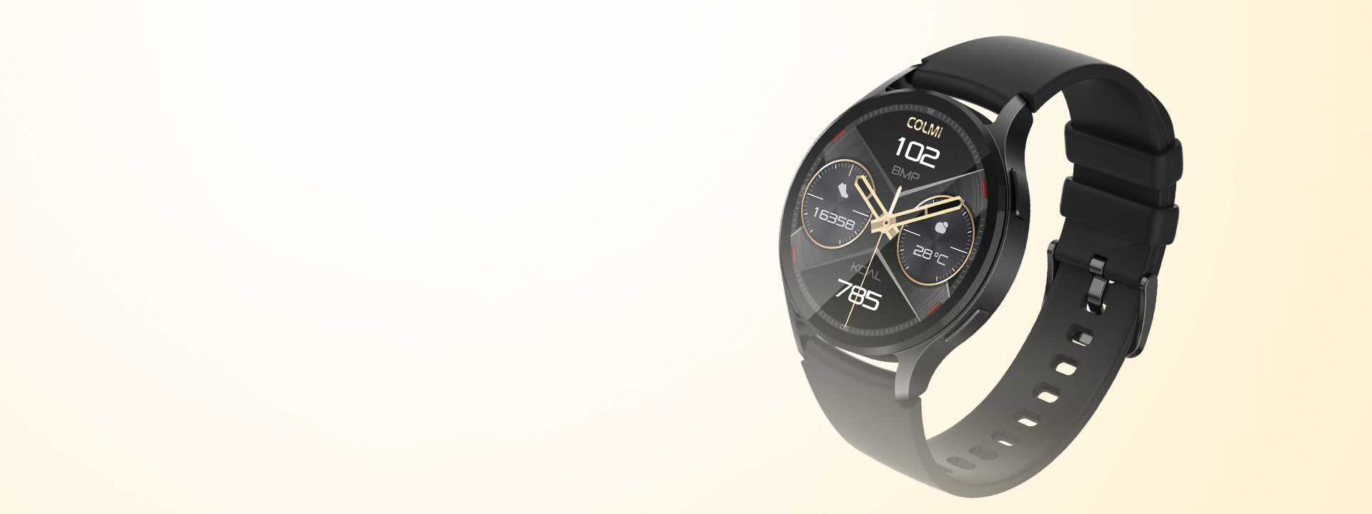 Colmi i28 Ultra smartwatch featuring advanced health tracking, 10-day battery life, IP68 waterproof rating, and lifestyle-focused smart features.